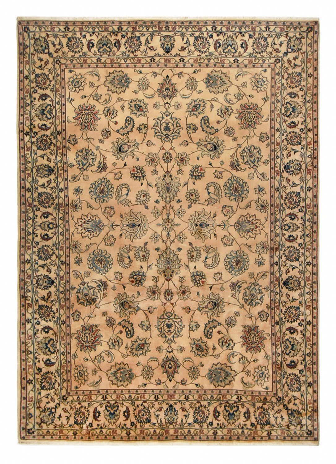Alfombra persa - Clásica - 346 x 248 cm - beige oscuro