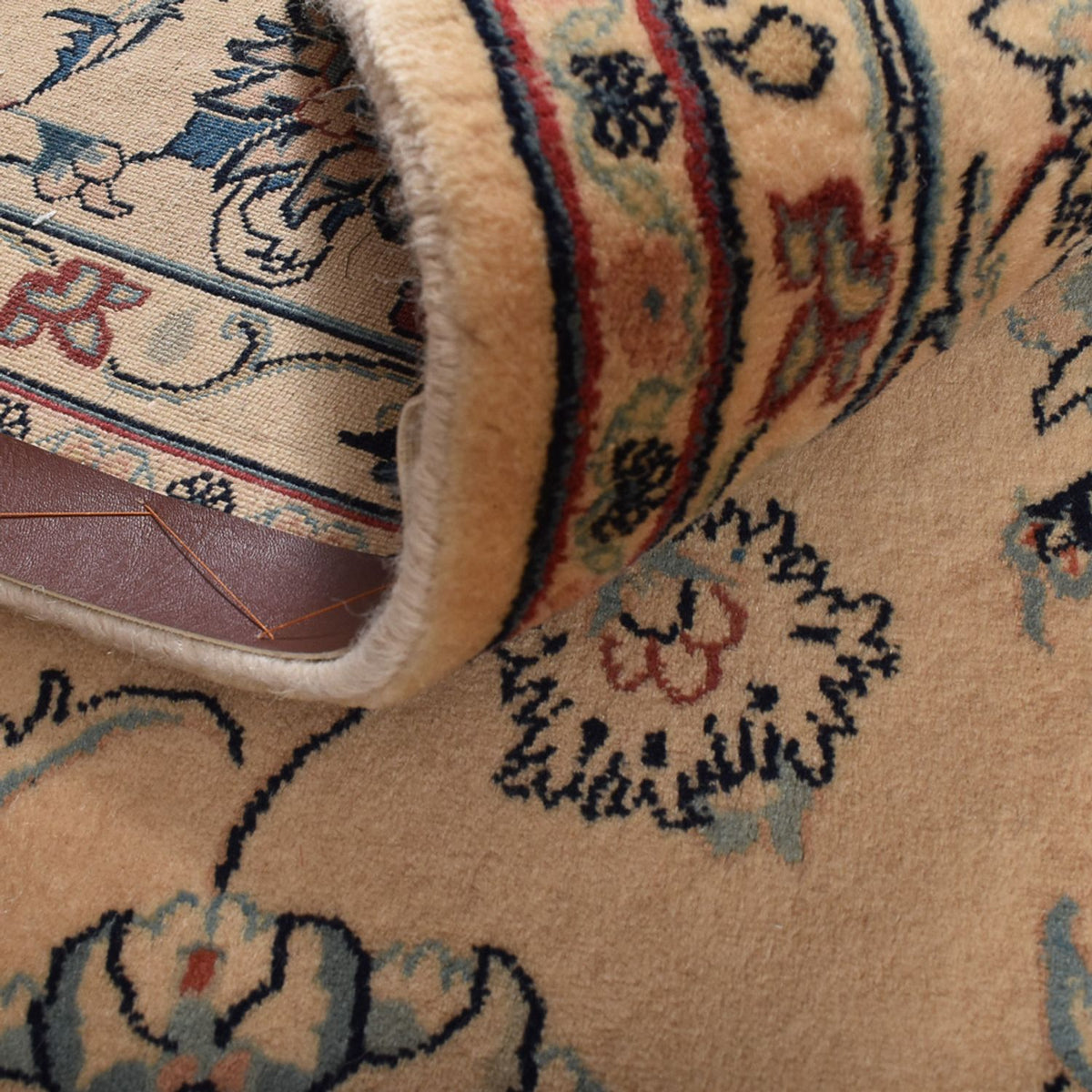 Alfombra persa - Clásica - 346 x 248 cm - beige oscuro