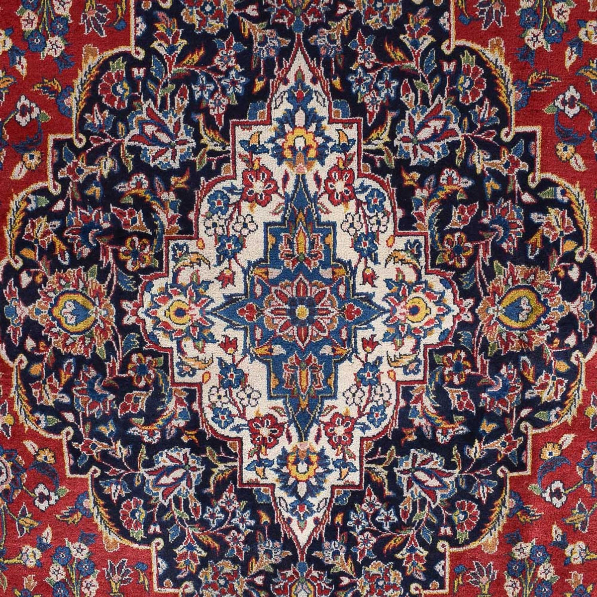 Alfombra persa - Keshan - 482 x 295 cm - rojo