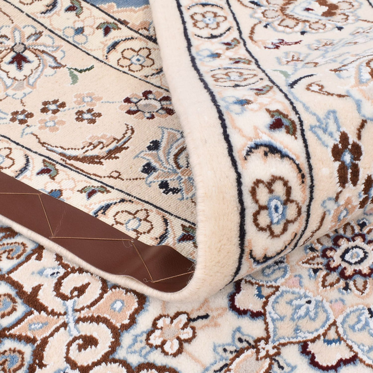 Alfombra Persa - Nain - Real - 242 x 158 cm - azul