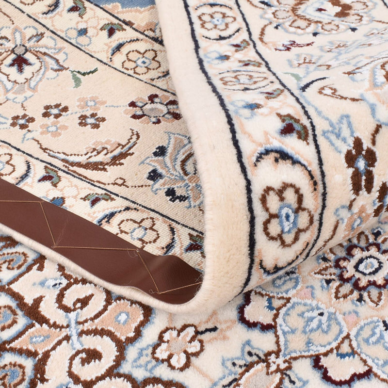 Alfombra Persa - Nain - Real - 242 x 158 cm - azul