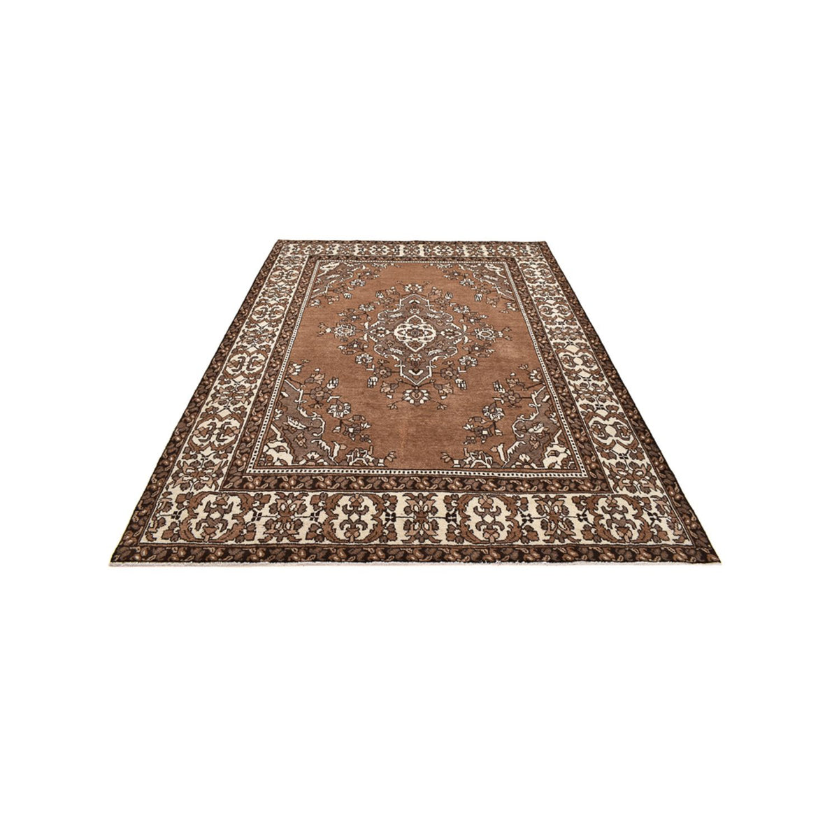 Alfombra persa - Clásica - 291 x 207 cm - beige oscuro