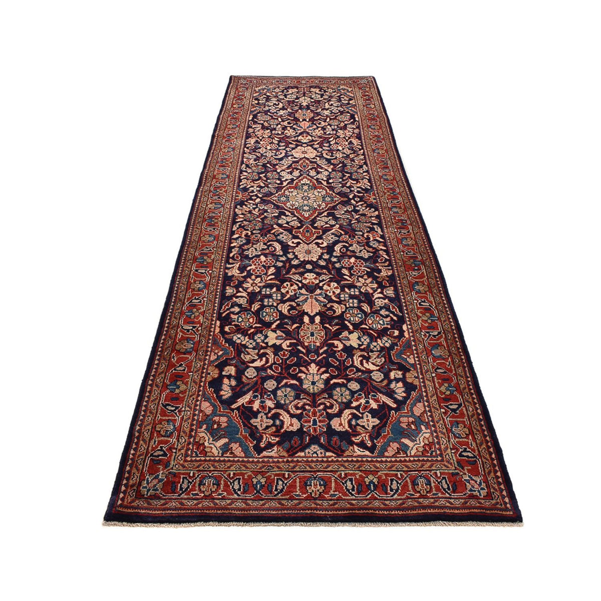 Alfombra de pasillo Alfombra persa - Clásica - 364 x 117 cm - beige oscuro
