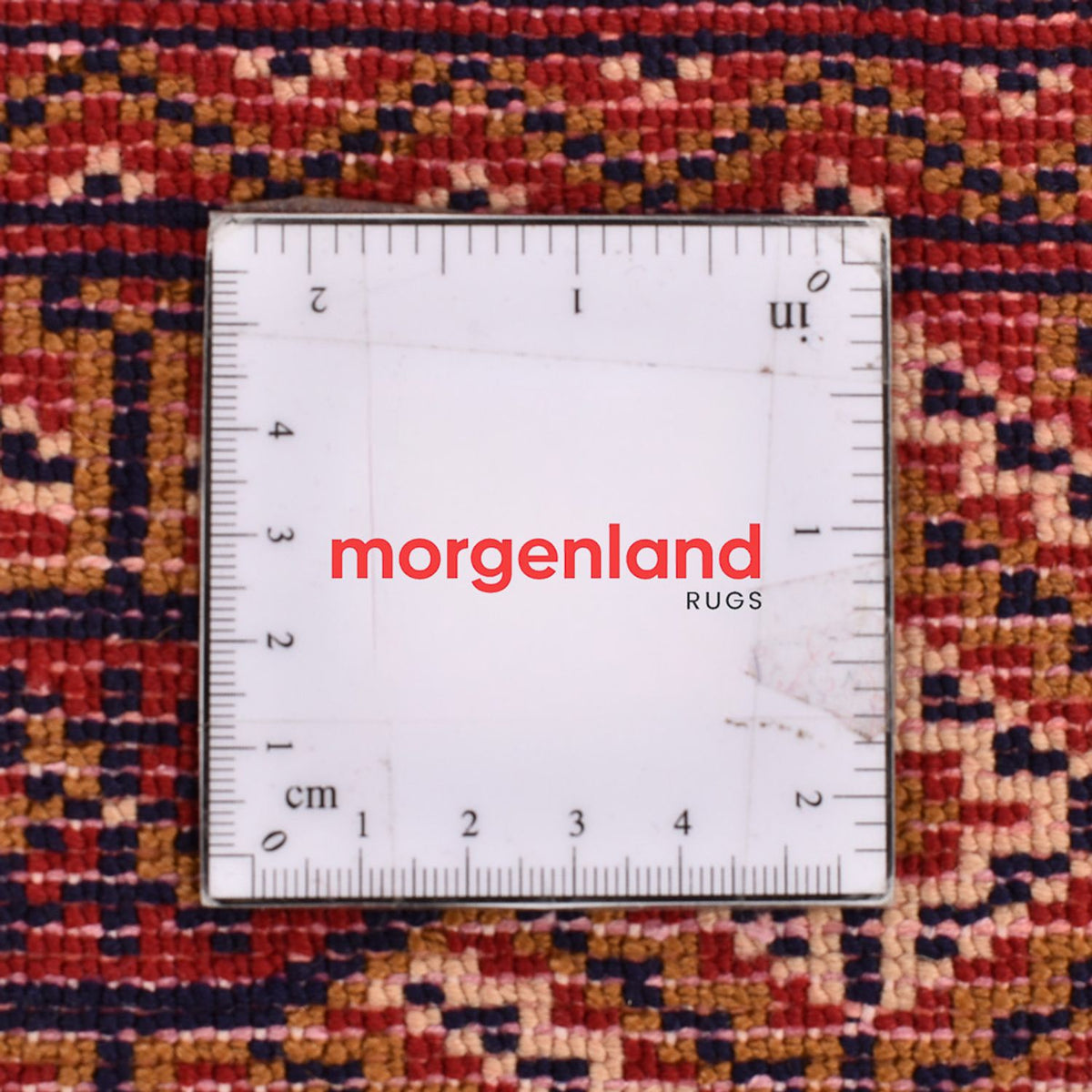 Alfombra de pasillo Alfombra Turkaman - 377 x 104 cm - rojo oscuro