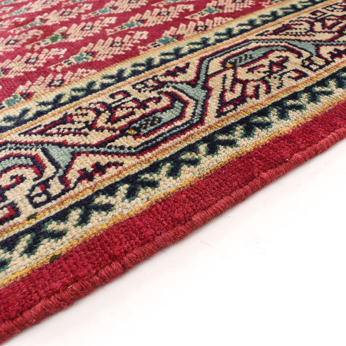 Alfombra de pasillo Alfombra persa - Tabriz - 475 x 99 cm - rojo