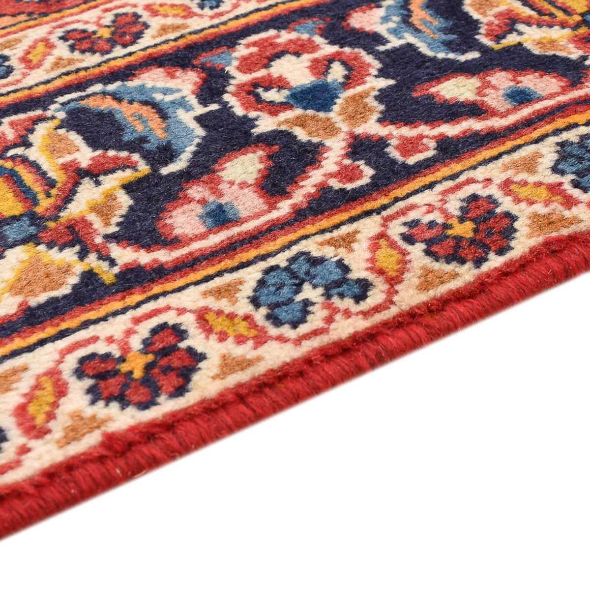Alfombra persa - Keshan - 148 x 100 cm - rojo