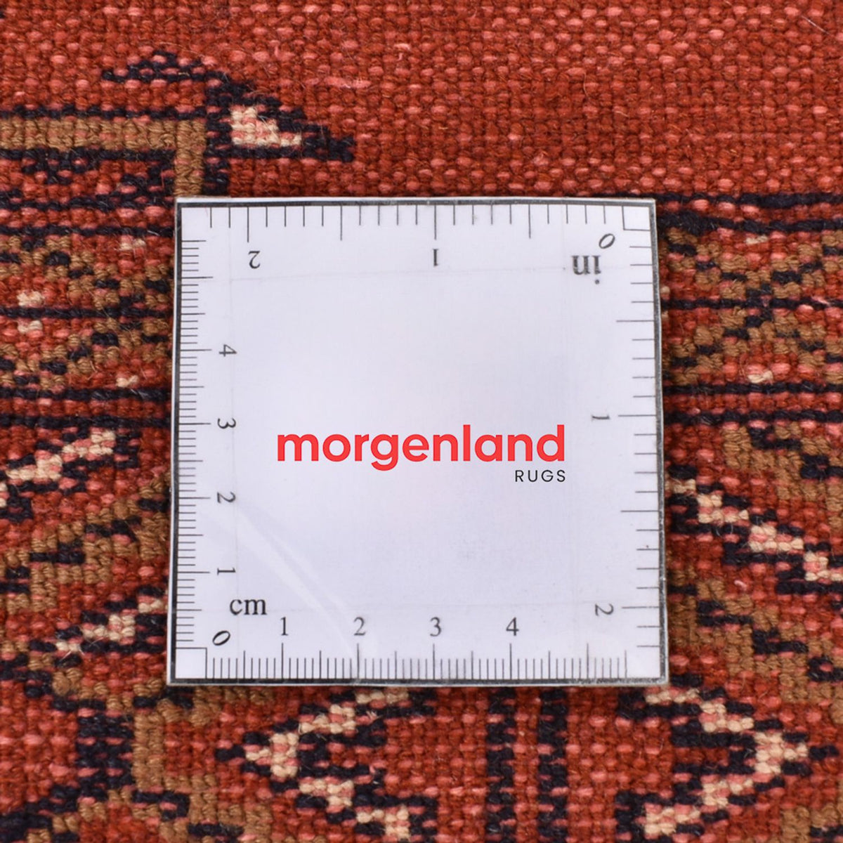 Alfombra persa - Nómada - 151 x 100 cm - naranja