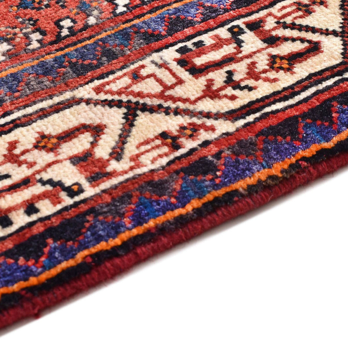 Alfombra persa - Clásica - 155 x 100 cm - rojo