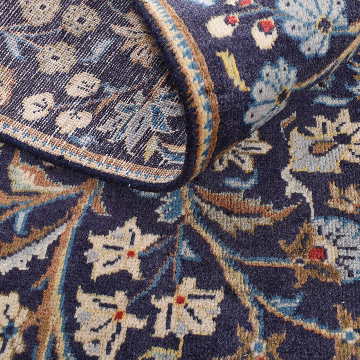 Alfombra persa - Clásica - 240 x 139 cm - azul oscuro