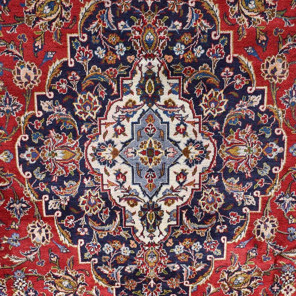 Alfombra persa - Keshan - 470 x 298 cm - rojo