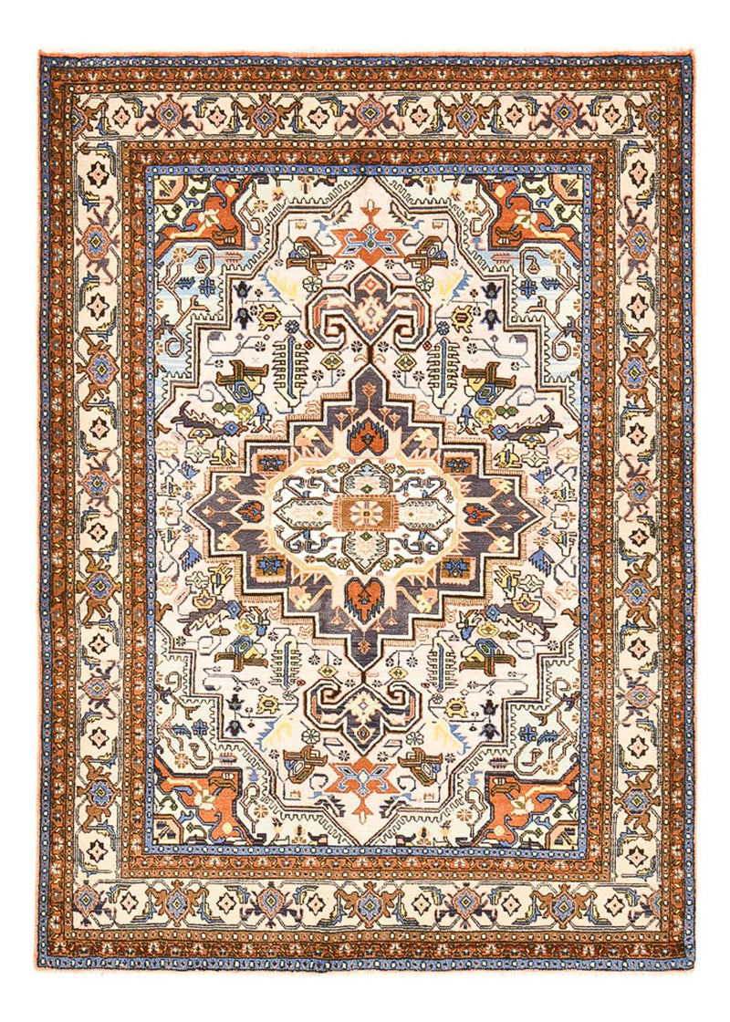 Alfombra persa - Nómada - 193 x 140 cm - multicolor
