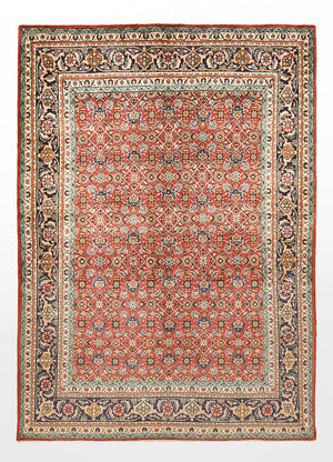 Alfombra persa - Tabriz - 200 x 141 cm - multicolor