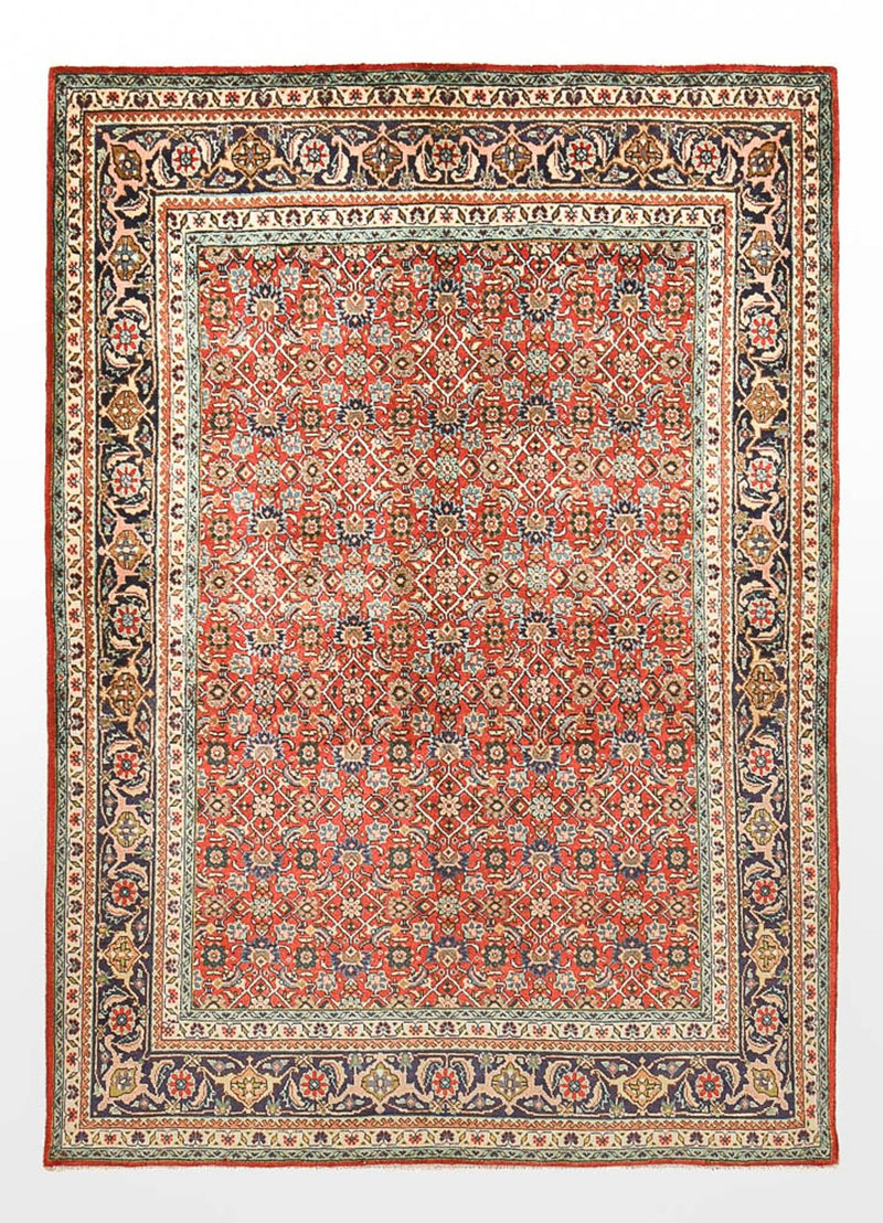 Alfombra persa - Tabriz - 200 x 141 cm - multicolor