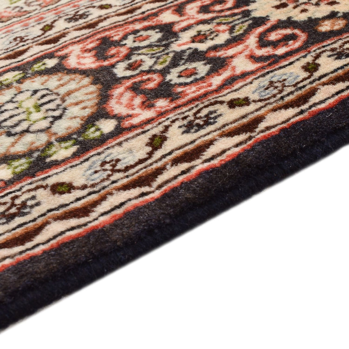 Alfombra persa - Ghom - 195 x 132 cm - multicolor
