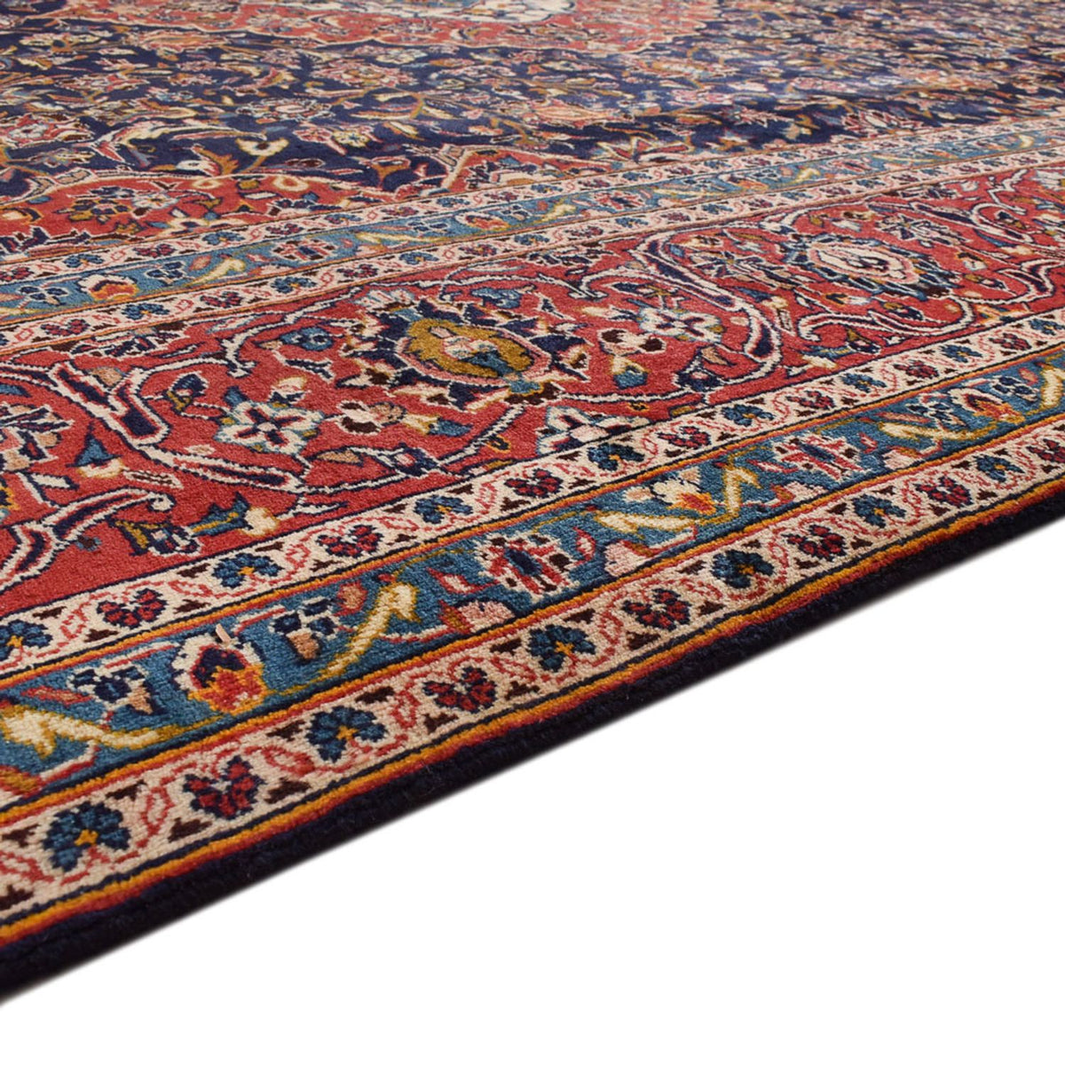 Alfombra persa - Keshan - 396 x 289 cm - óxido