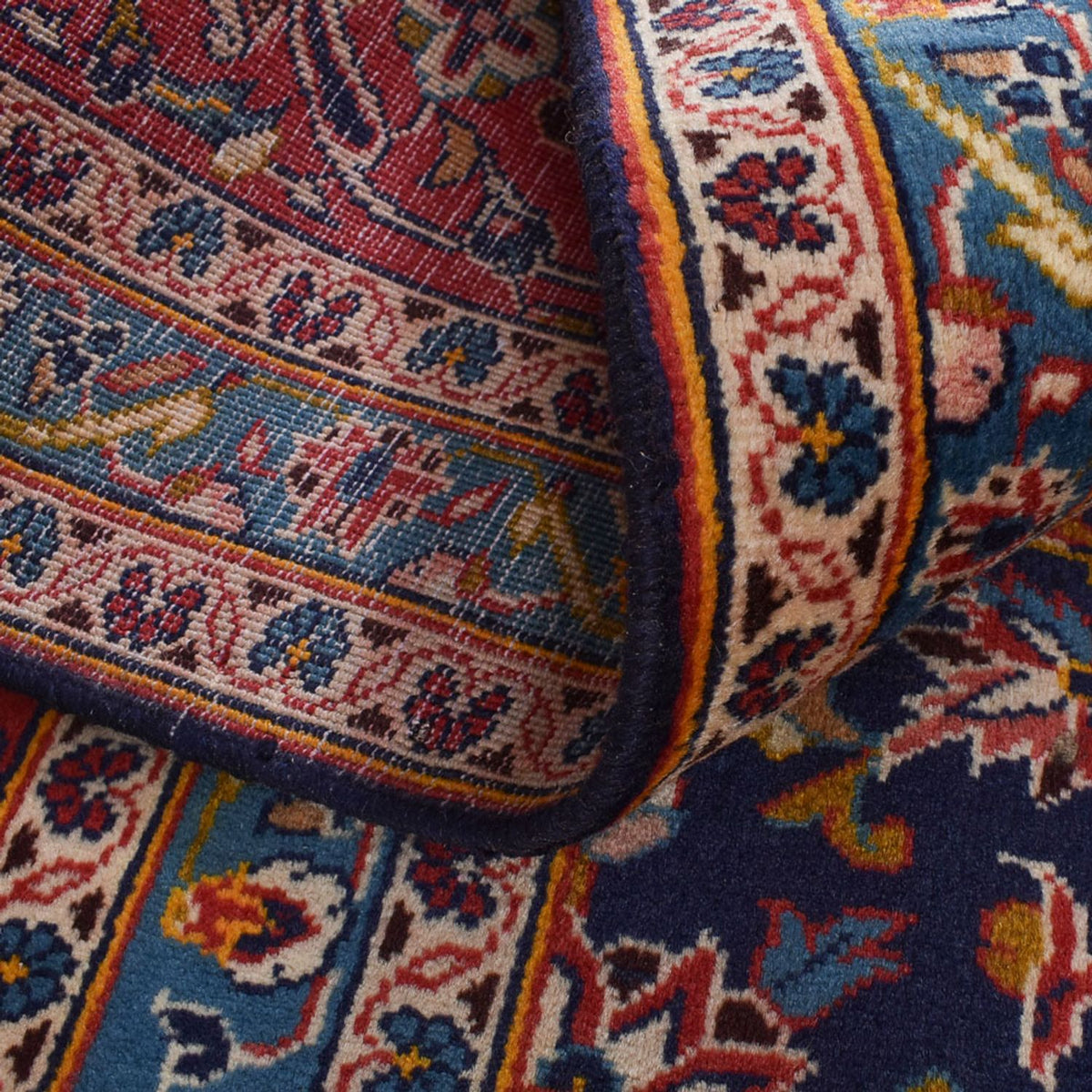 Alfombra persa - Keshan - 396 x 289 cm - óxido