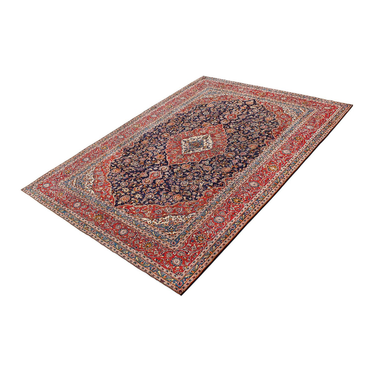 Alfombra persa - Keshan - 396 x 289 cm - óxido