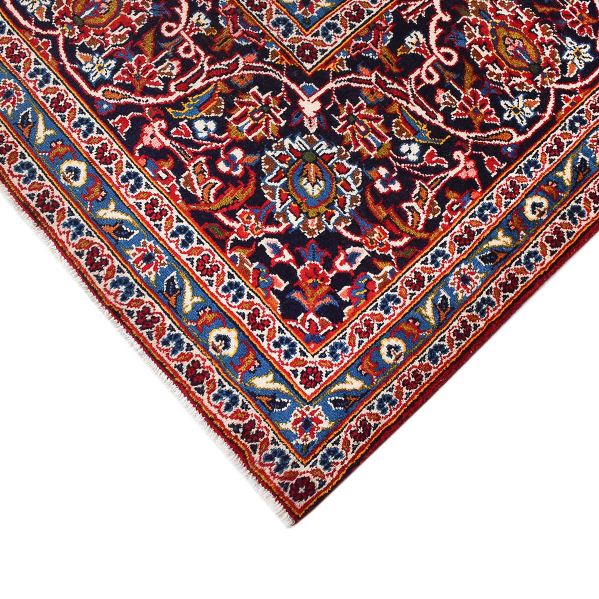 Alfombra persa - Keshan - 395 x 288 cm - rojo