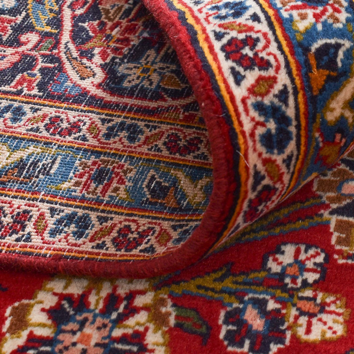 Alfombra persa - Keshan - 395 x 288 cm - rojo