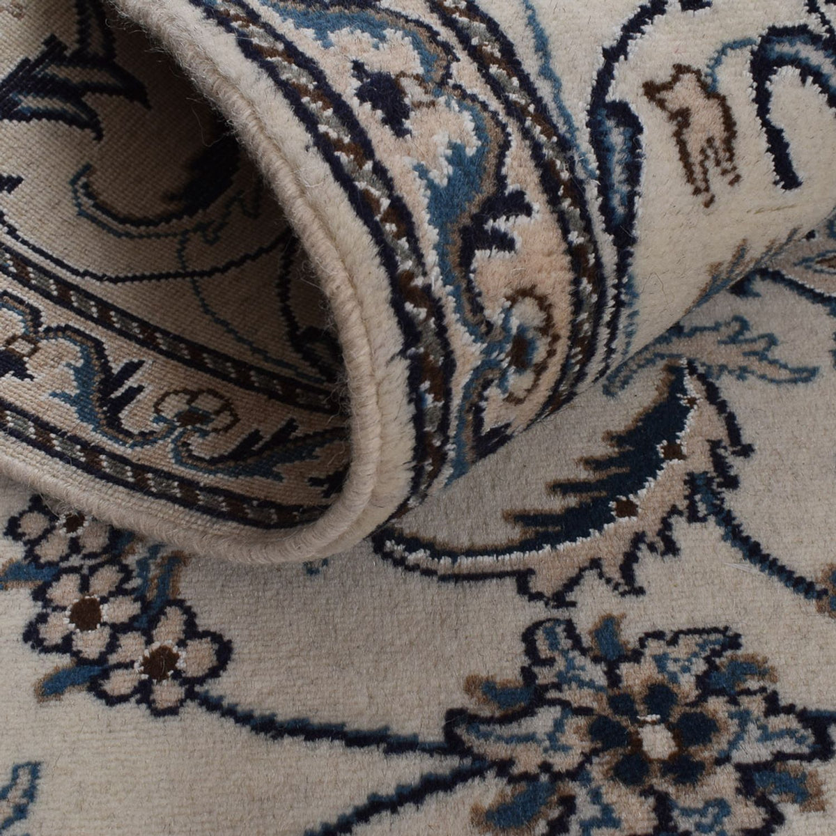 Alfombra persa - Nain - 292 x 191 cm - beige