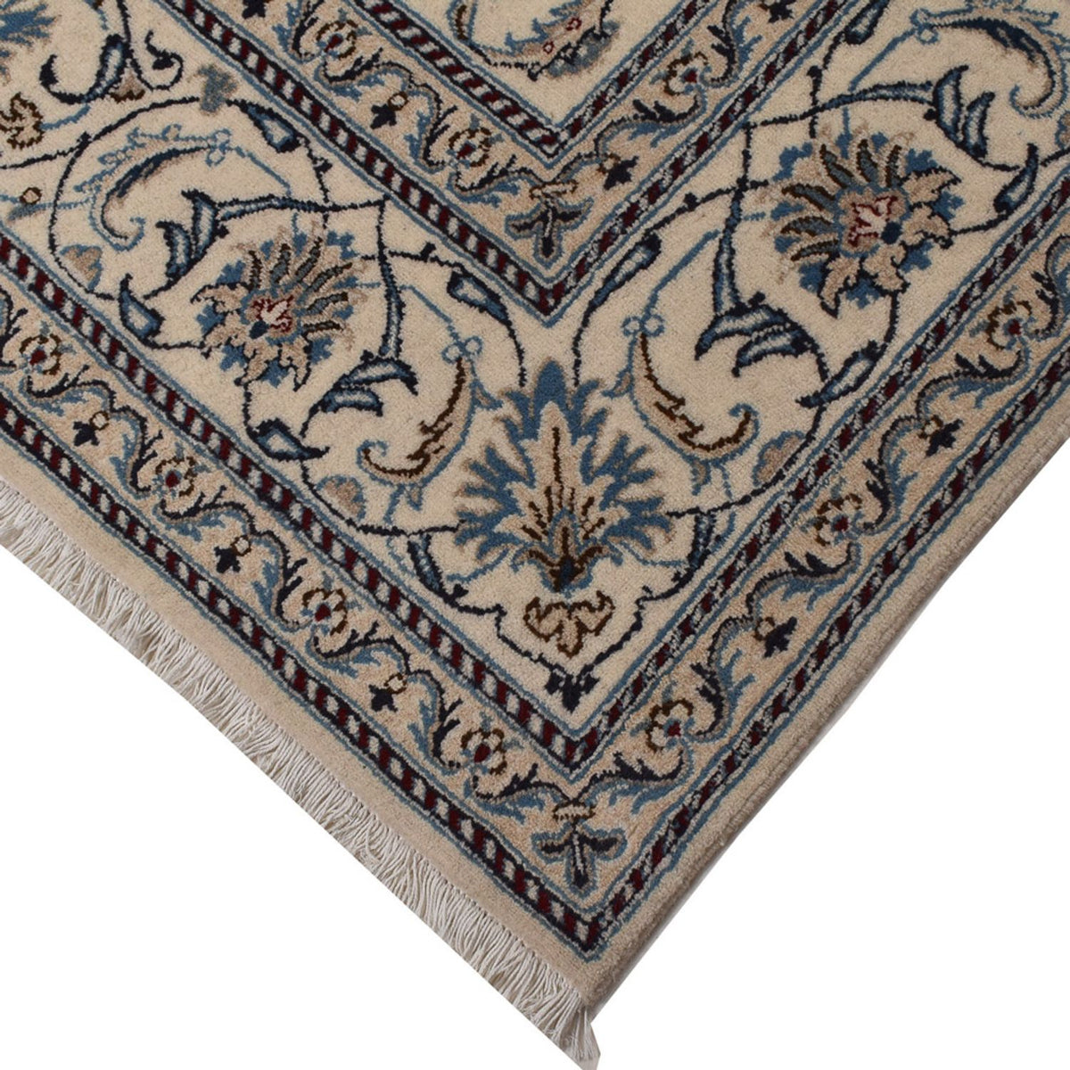 Alfombra persa - Nain - 299 x 196 cm - beige
