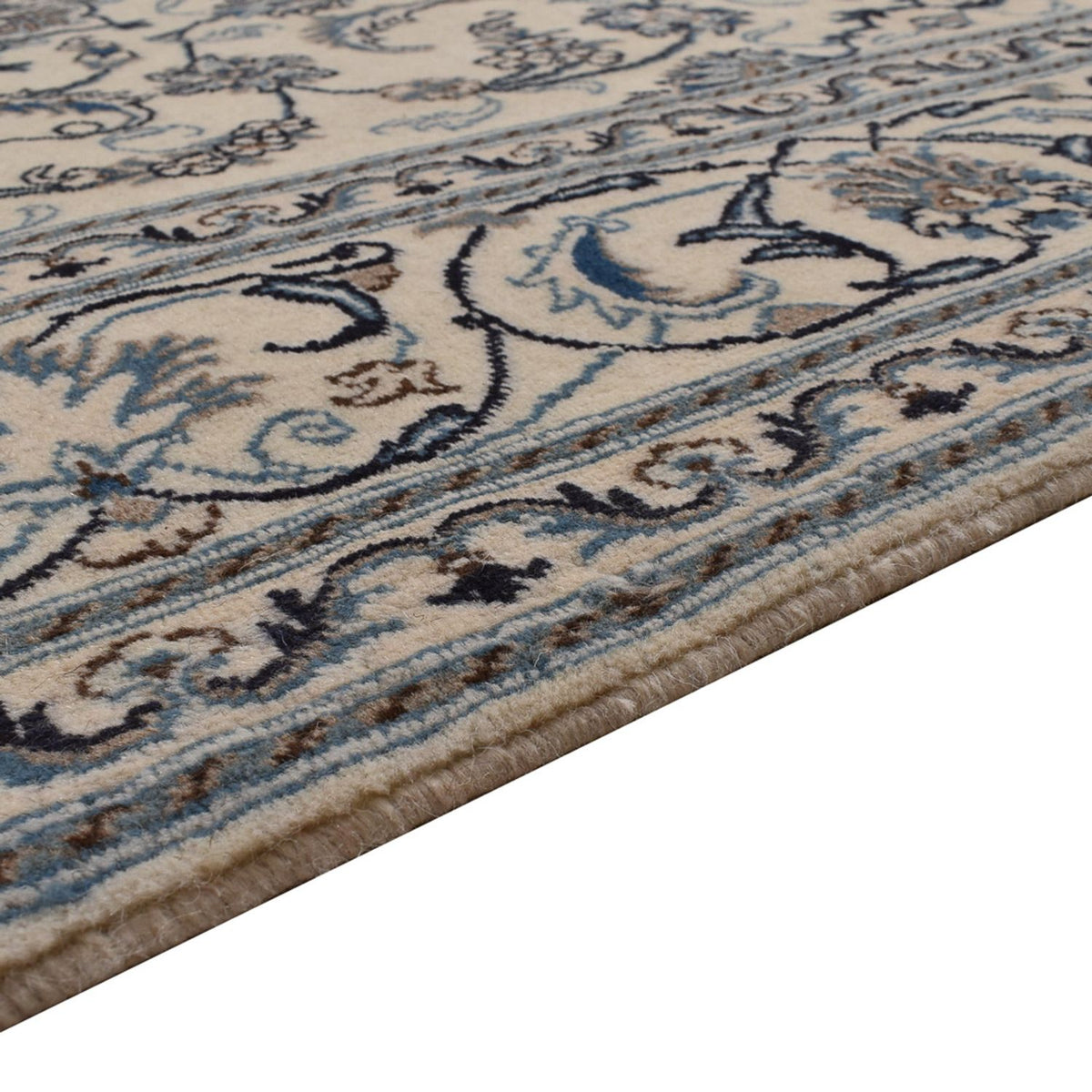Alfombra persa - Nain - 295 x 194 cm - beige