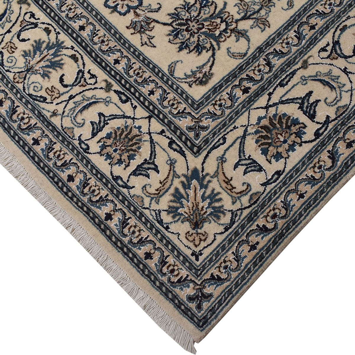 Alfombra persa - Nain - 302 x 193 cm - beige