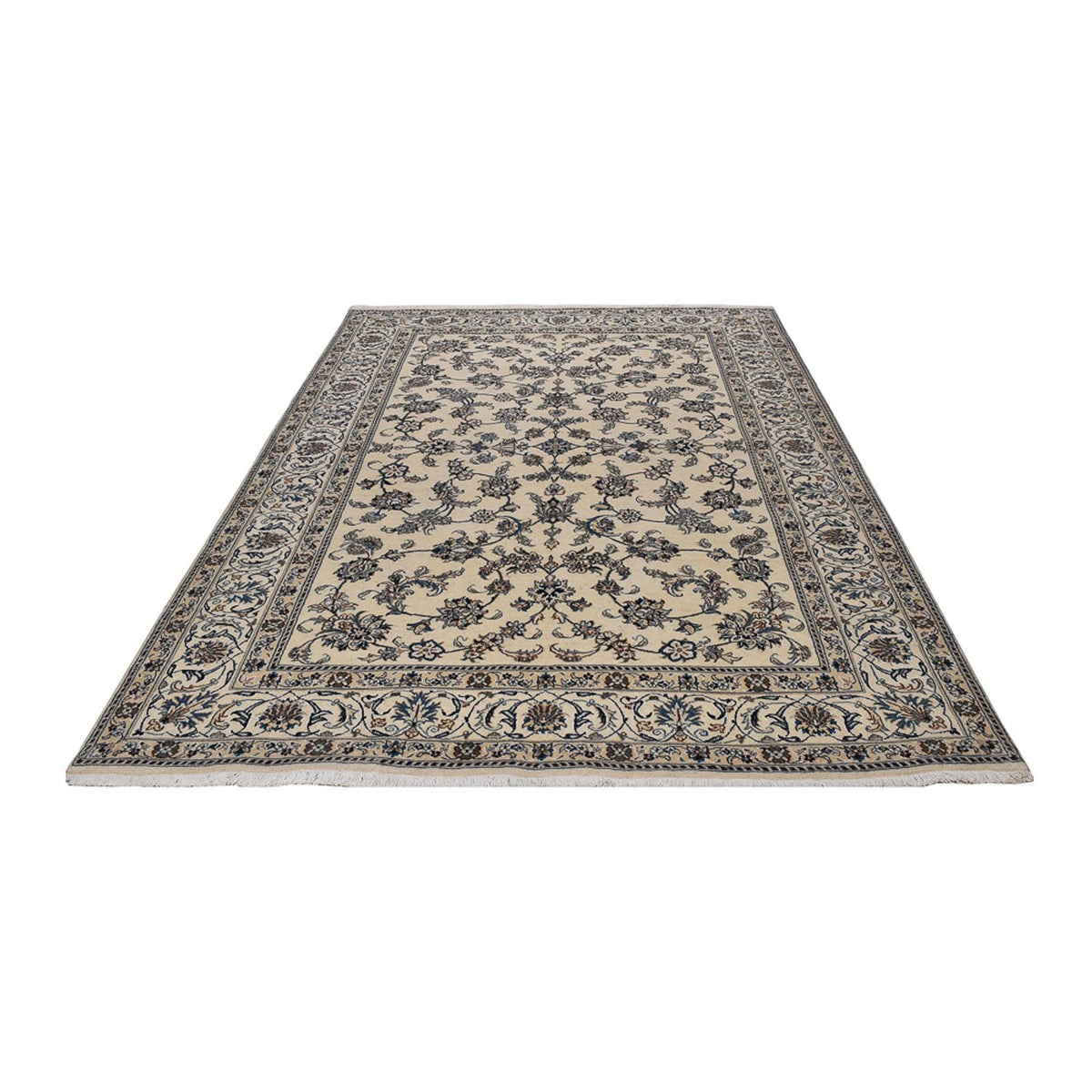 Alfombra persa - Nain - 301 x 195 cm - beige