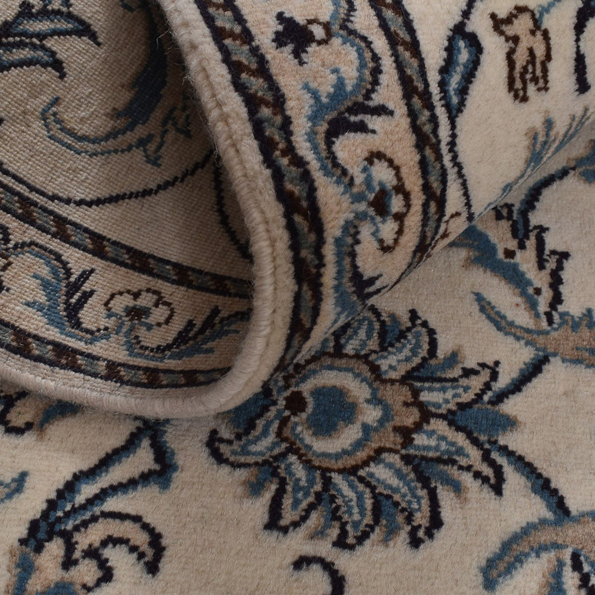 Alfombra persa - Nain - 295 x 195 cm - beige