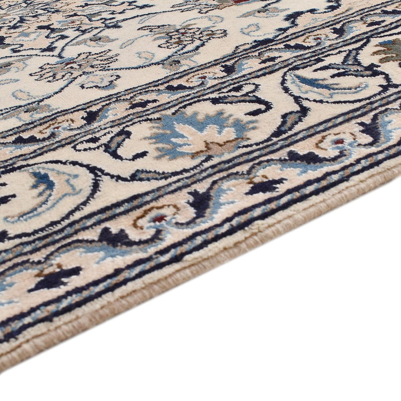 Alfombra persa - Nain - 202 x 146 cm - crema