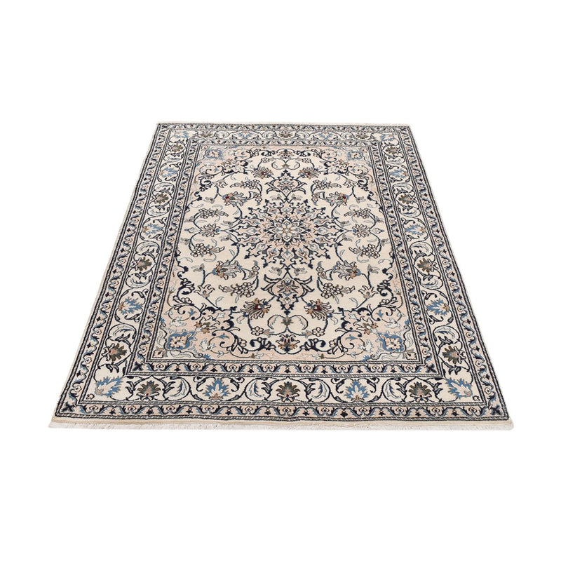 Alfombra persa - Nain - 202 x 146 cm - crema