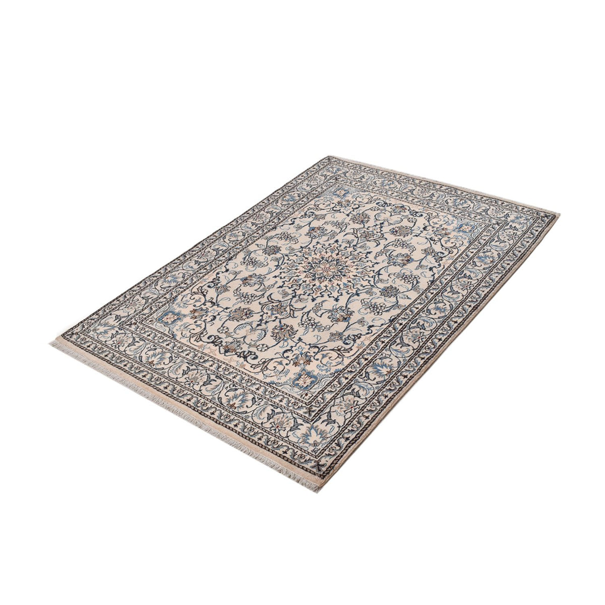Alfombra persa - Nain - 218 x 150 cm - crema
