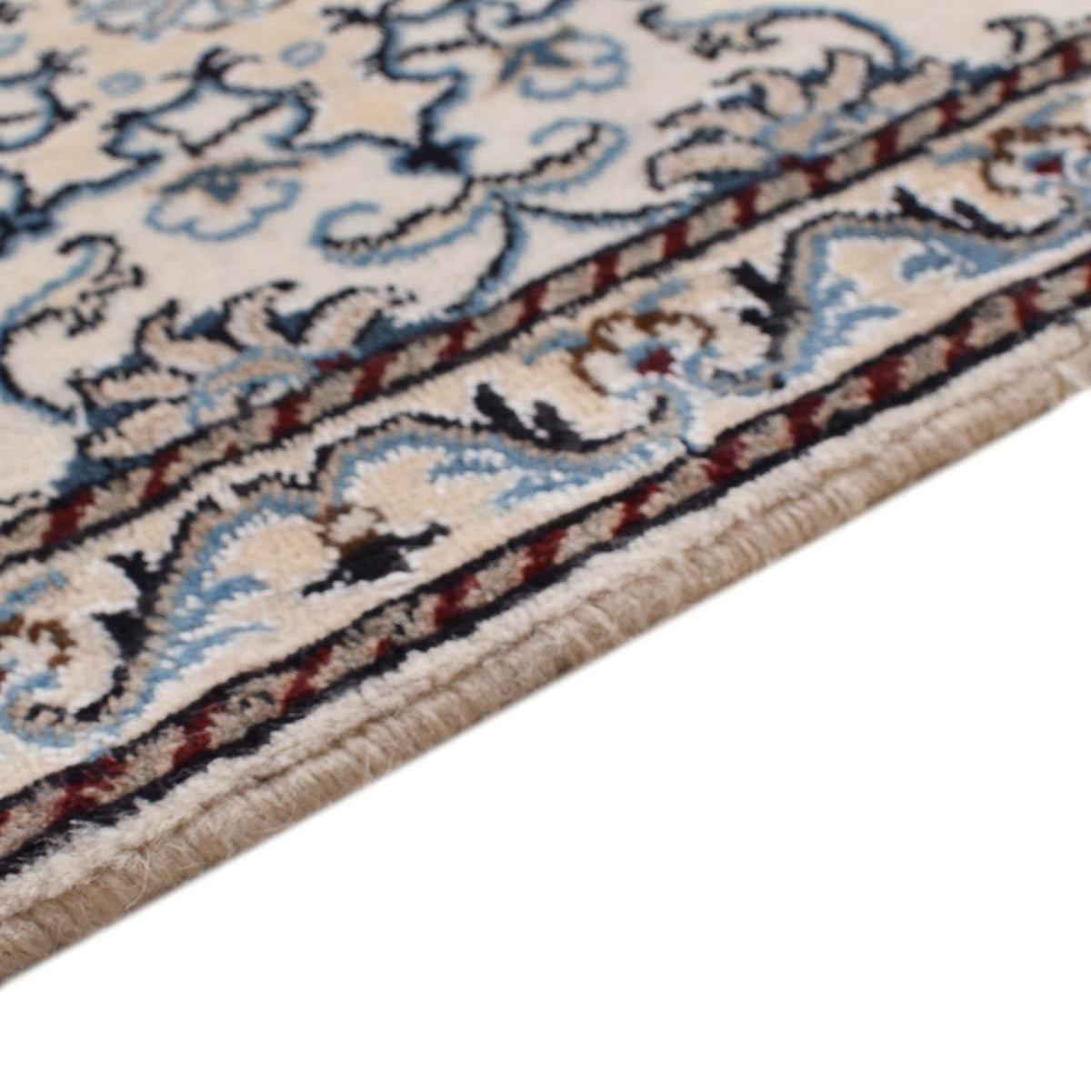 Alfombra persa - Nain - 85 x 56 cm - crema