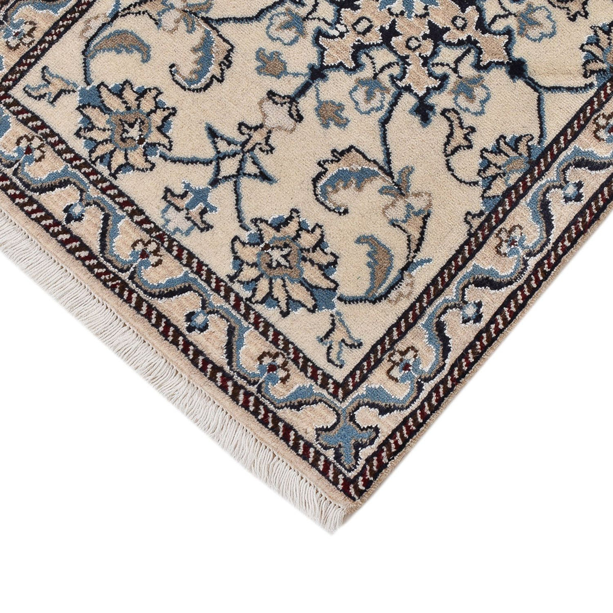 Alfombra persa - Nain - 85 x 57 cm - crema