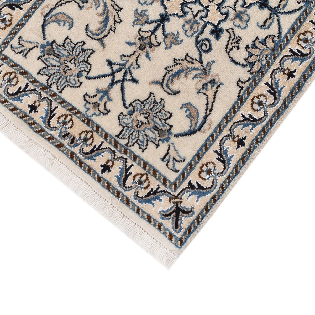Alfombra persa - Nain - 92 x 60 cm - crema