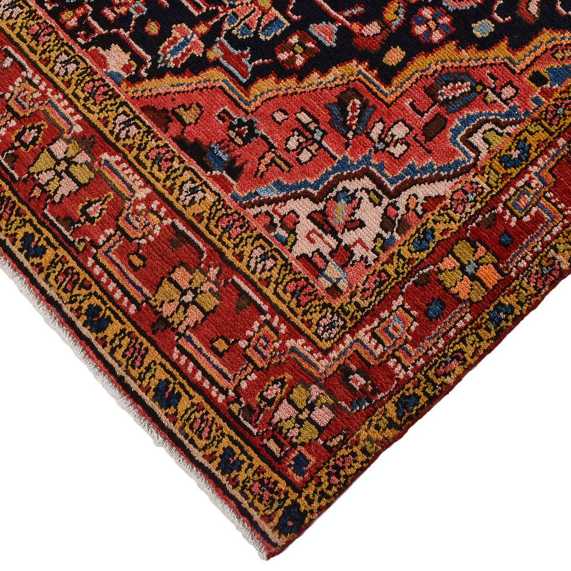 Alfombra persa - Nómada - 226 x 135 cm - azul oscuro