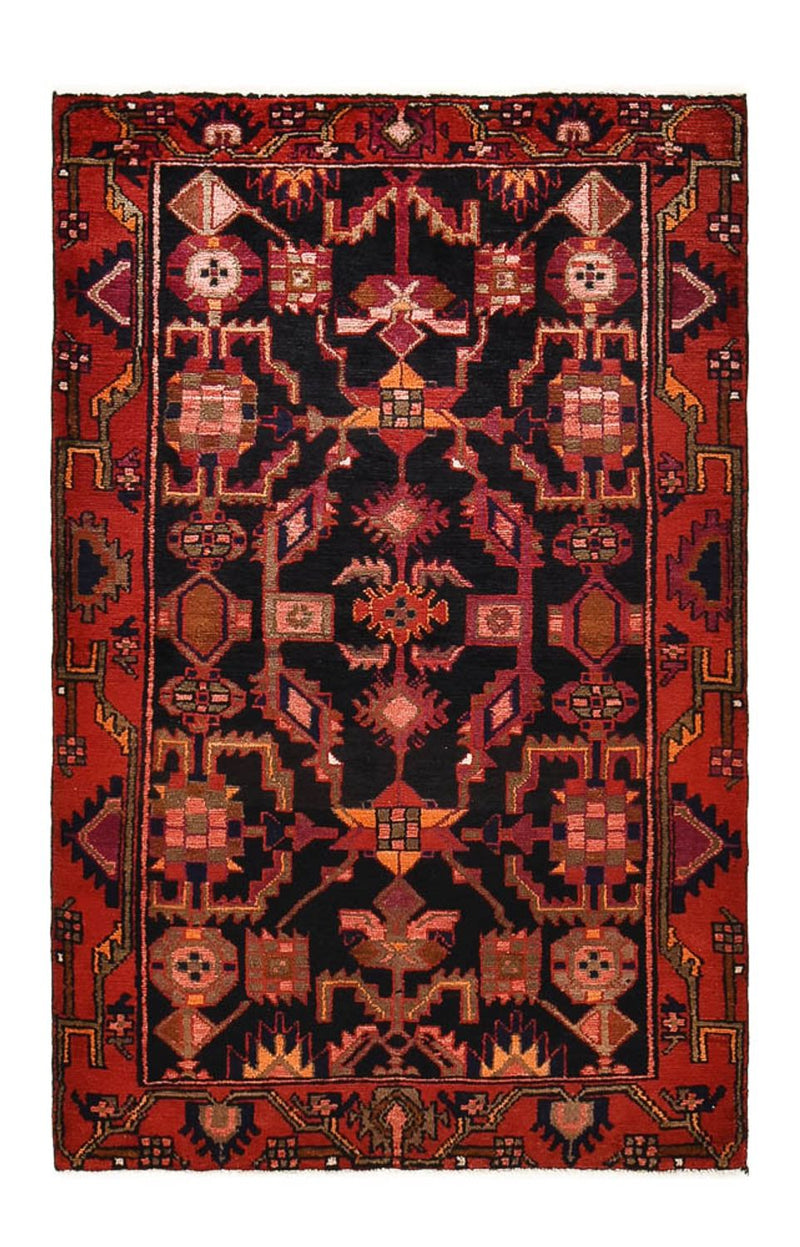 Alfombra persa - Nómada - 178 x 114 cm - azul oscuro