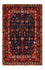 Alfombra persa - Nómada - 173 x 111 cm - azul oscuro