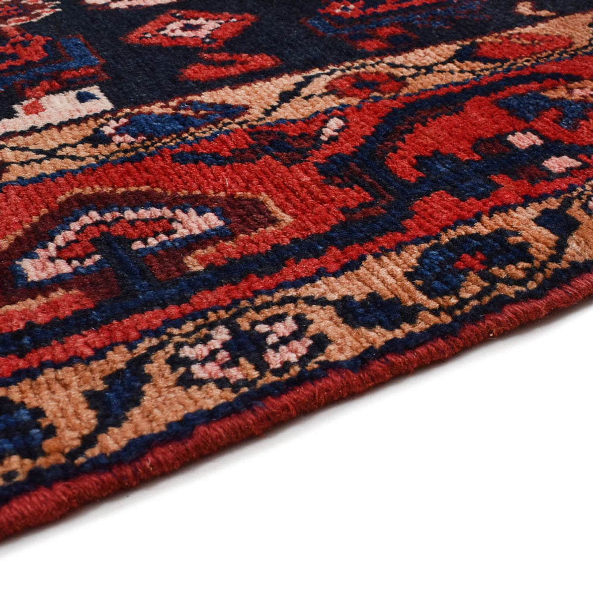 Alfombra persa - Nómada - 173 x 111 cm - azul oscuro