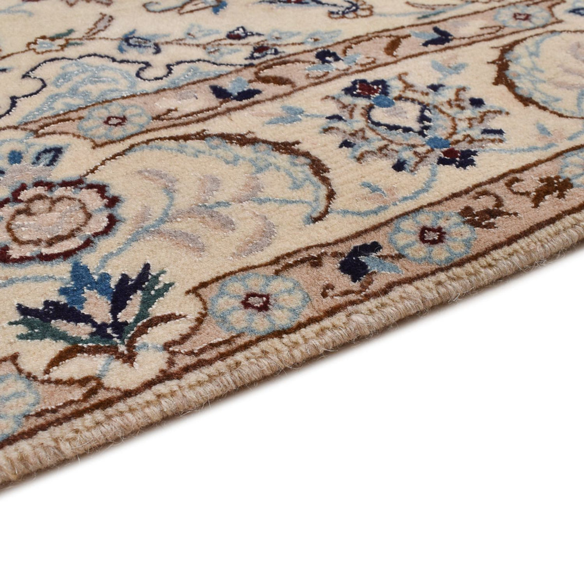 Alfombra Persa - Nain - Real - 204 x 126 cm - beige