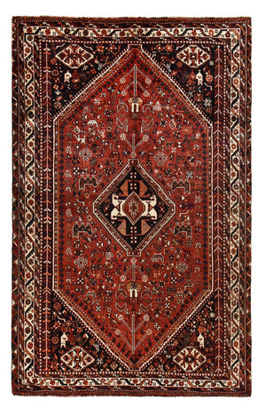Alfombra persa - Nómada - 281 x 178 cm - rojo