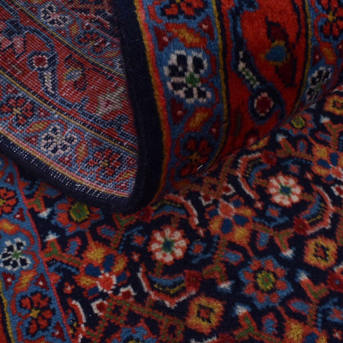 Alfombra de pasillo Alfombra persa - Clásica - 479 x 91 cm - óxido