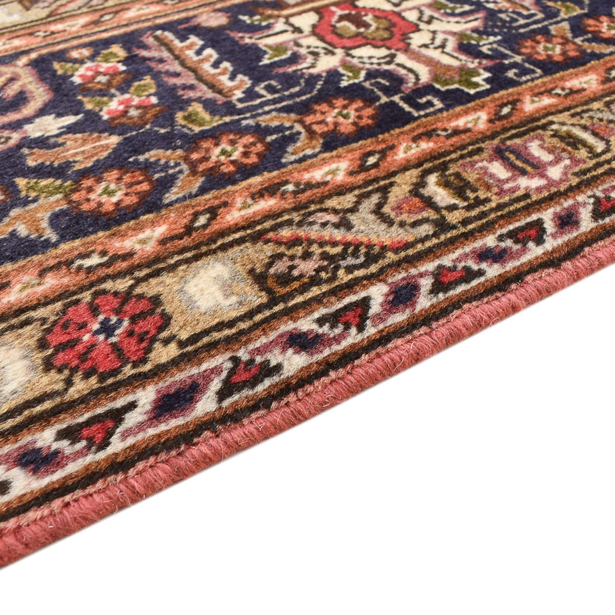 Alfombra persa - Tabriz - 291 x 206 cm - rojo claro