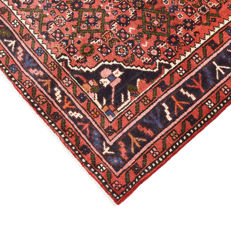 Alfombra de pasillo Alfombra persa - Nómada - 240 x 116 cm - rojo claro