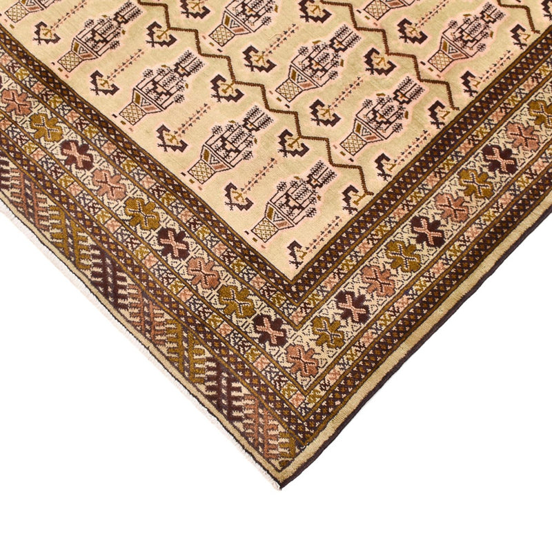 Alfombra Turkaman - 213 x 146 cm - beige claro