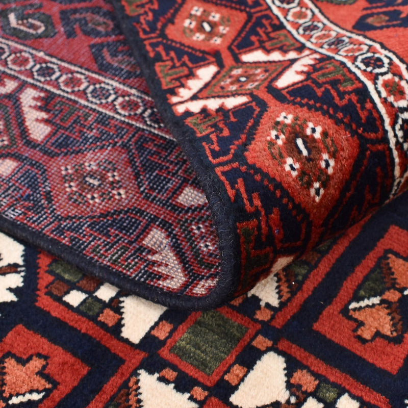 Alfombra persa - Nómada - 174 x 126 cm - óxido