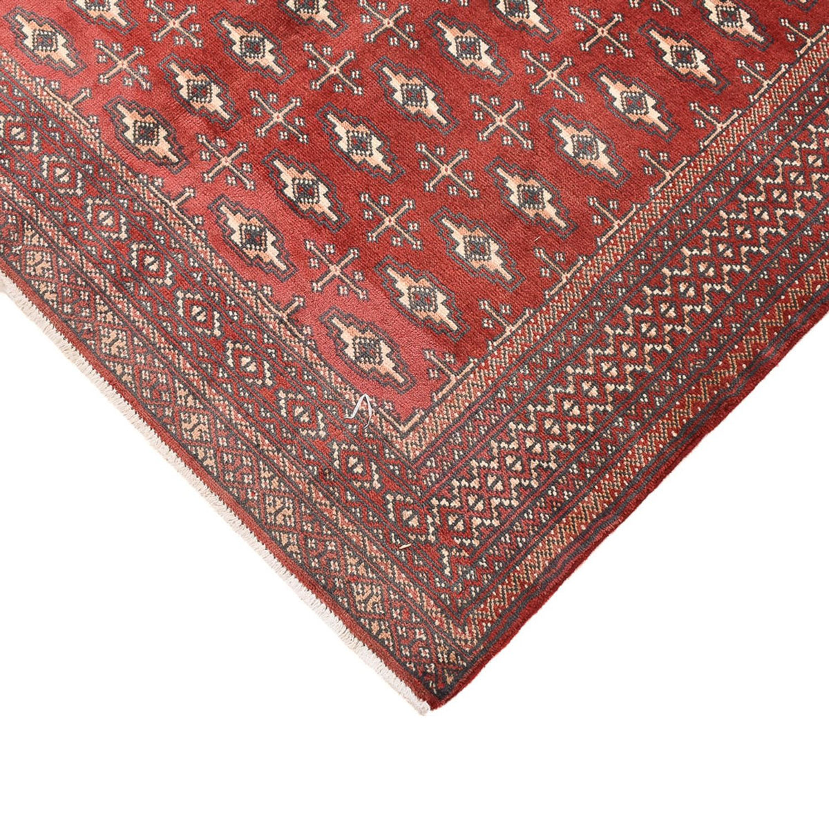 Alfombra Turkaman - 190 x 130 cm - rojo
