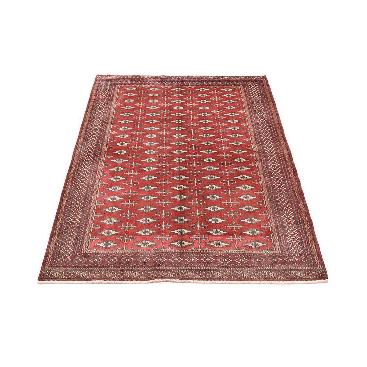 Alfombra Turkaman - 190 x 130 cm - rojo