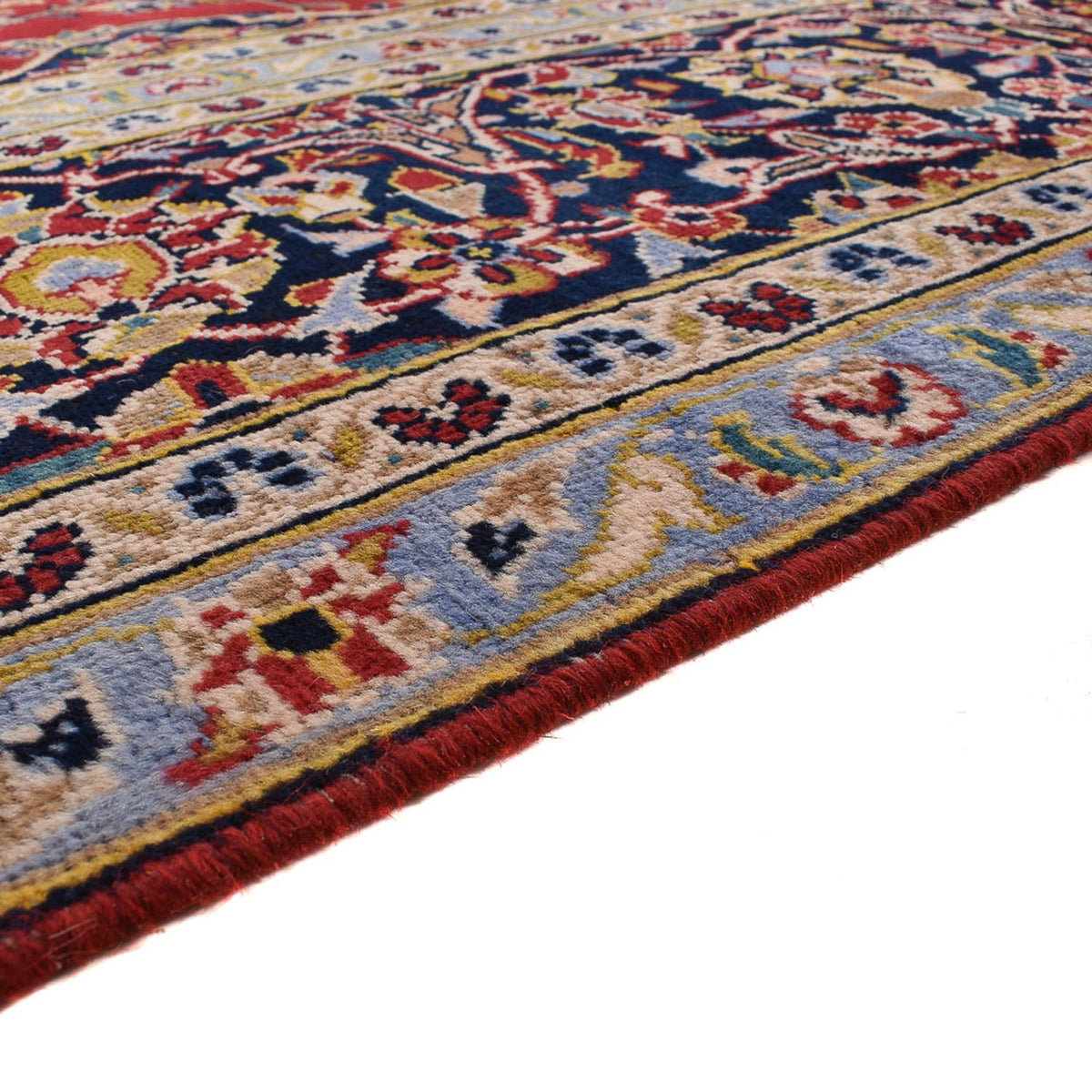 Alfombra persa - Keshan - 378 x 285 cm - rojo