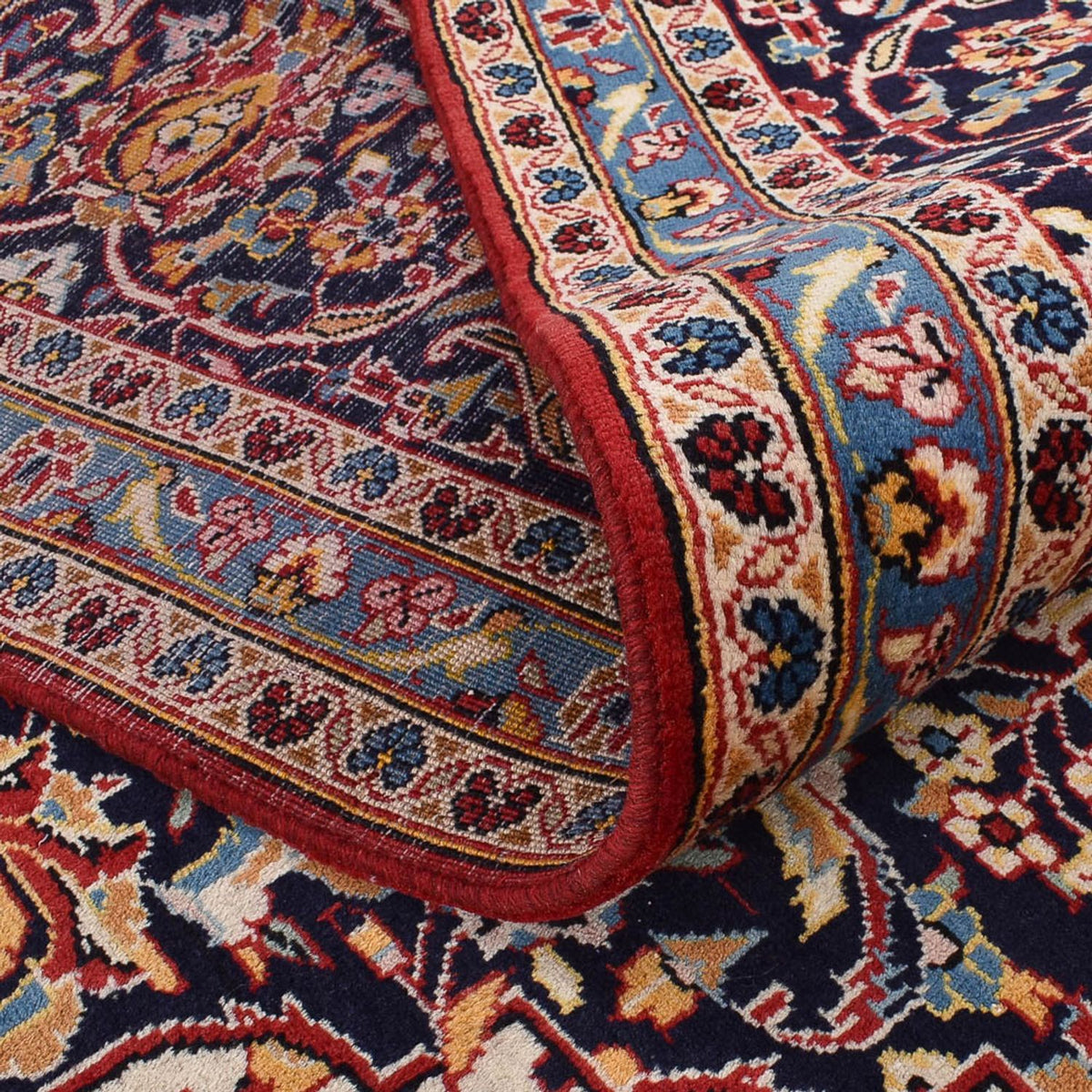 Alfombra persa - Keshan - 392 x 290 cm - rojo